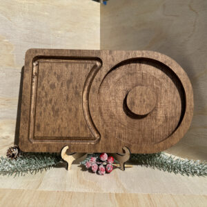 Margarita Wooden Salt Tray